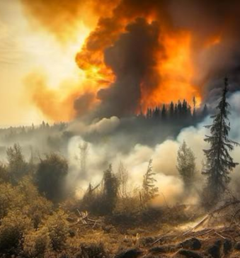 Le Canada touché par de gigantesques incendies